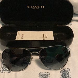 Coach Aviator sunglasses